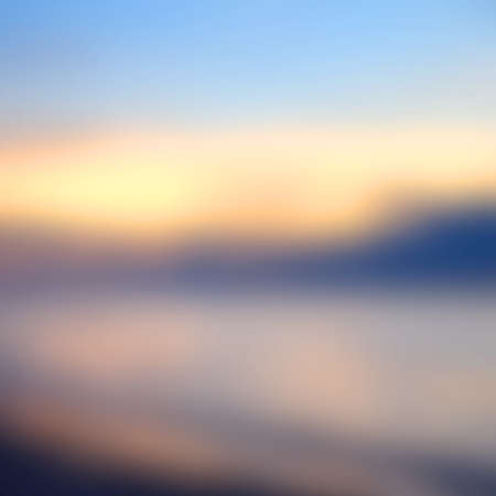 Early Morning Light, Blurred Sunrise Background, the Natural Lighting Phenomena.の写真素材