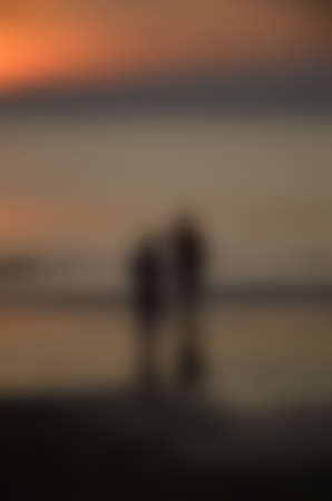 Blurred Sunrise Background, Early Morning Light, The Natural Lighting Phenomena.の写真素材