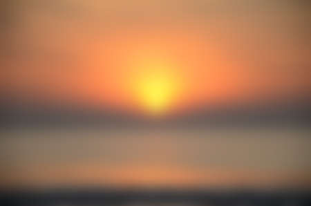 Blurred Sunrise Background, Early Morning Light, The Natural Lighting Phenomena.