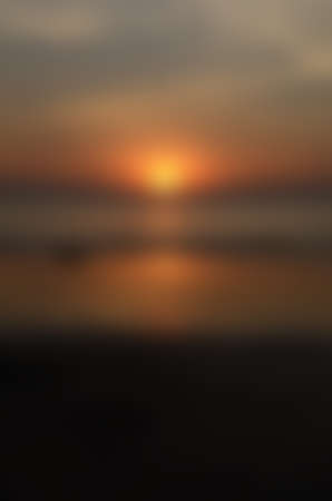 Blurred Sunrise Background, Early Morning Light, The Natural Lighting Phenomena.の写真素材