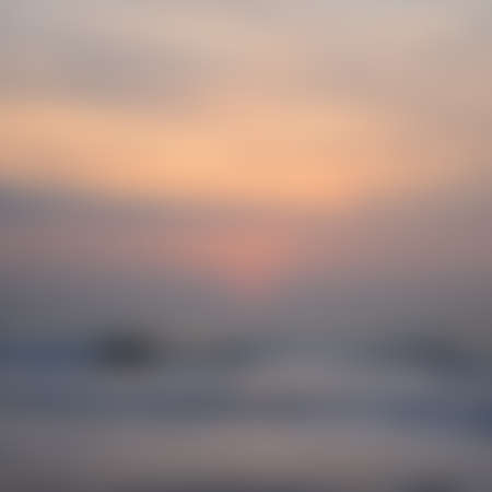 Blurred Sunrise Background, Early Morning Light, The Natural Lighting Phenomena.の写真素材