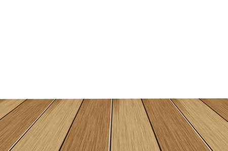 Common Wood Board Texture on White Background.の写真素材