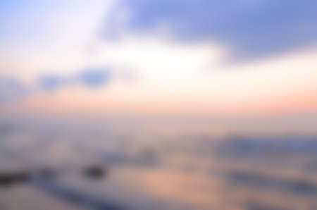 Blurred Sunrise Background, Early Morning Light, The Natural Lighting Phenomena.