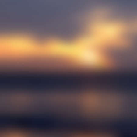 Blurred Sunrise Background, Early Morning Light, The Natural Lighting Phenomena.の写真素材