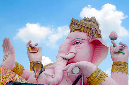 Ganesha statue the Hinduism very holy god.の写真素材
