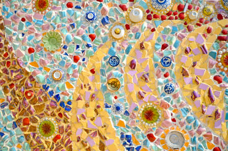 Wallpaper pattern with Mosaic.の写真素材