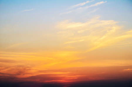 Early Morning Light, Blurred Sunrise Background, the Natural Lighting Phenomena.の写真素材