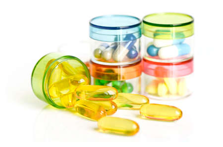Colorful medicine background.の写真素材