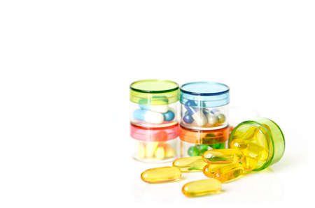 Colorful medicine background.の写真素材