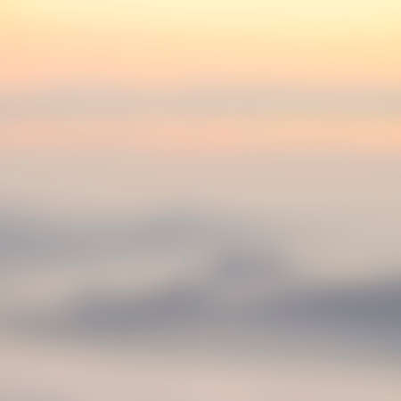 Blurred Sunrise Background, Early Morning Light, The Natural Lighting Phenomena.の写真素材