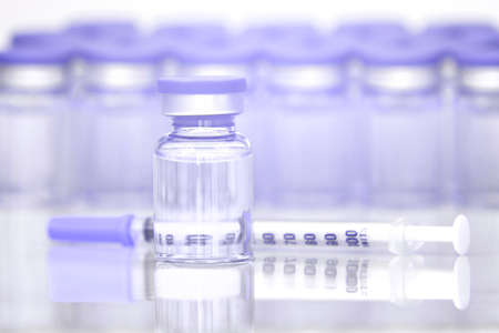 New drug discovery concept in new vaccine discovery.の写真素材
