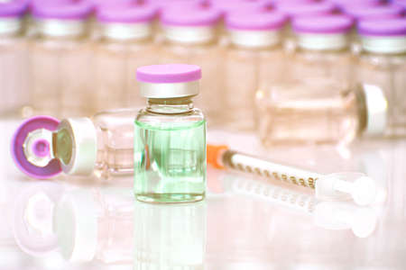 New drug discovery concept in new vaccine discovery.の写真素材