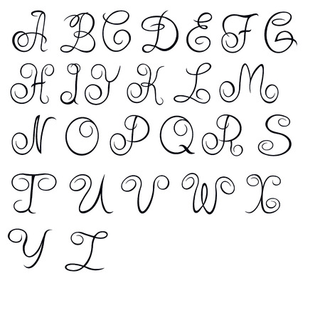 patterned decorative letters that will decorate you festive mood, and their personality will highlight, focus, and joy to your friends and relatives, as well as for advertising or websites and congratulatory letters.のイラスト素材