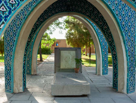 neyshapur, iran 27 july 2021 Tomb of Kamal ol molk is a building in the city of Nishapur, which is place of burial Kamal ol molkのeditorial素材