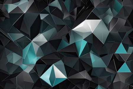 Abstract Low-Poly background. triangulated texture. Design . Polygonal geometrical patternの素材