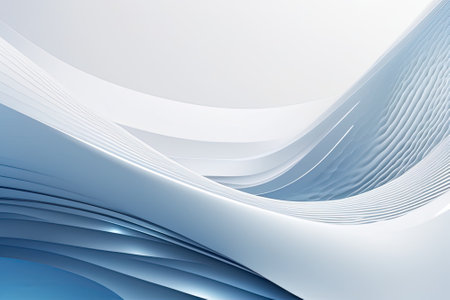 Dynamic background with white and blue colorsの素材