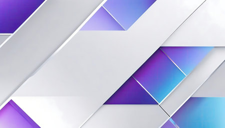 dynamic background with white, blue and purpleの素材