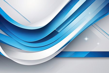 Abstract blue background with copy space for your text. Vector illustration.の素材