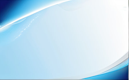 abstract blue background with some smooth lines in itの素材
