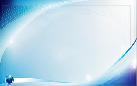 Abstract blue background with space for text. Vector illustration.の素材