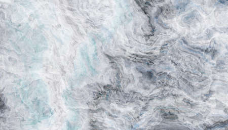 The tile of white onyx abstract texture with blue inclusions. Light background. 2D illustration....