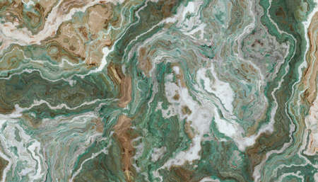 Green marble pattern. Background texture for design. 2D illustration
