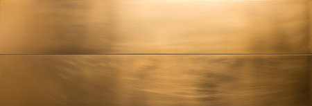 Brushed and textured brass panel. Can be used in architectural interior and exterior designの素材
