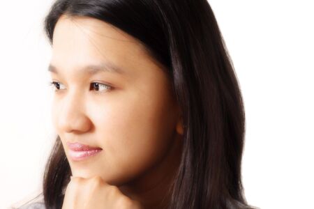 Portrait of a womanの写真素材