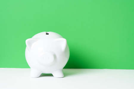A piggy bank, can be used for banking/investment/finance designの写真素材