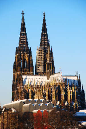 Cologne Cathedral, Museum and Philharmony の写真素材