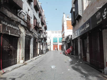 View in one of the streets in theのeditorial素材
