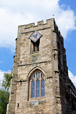 Chantry Chapel of St James built over the Westgate, Warwick, Warwickshire, England, UK, Western Europe の写真素材