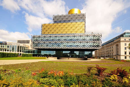 BIRMINGHAM, UK - MAY 14, 2014 - The Library of Birmingham, Centenary Square, Birmingham, England, UK, Western Europe のeditorial素材