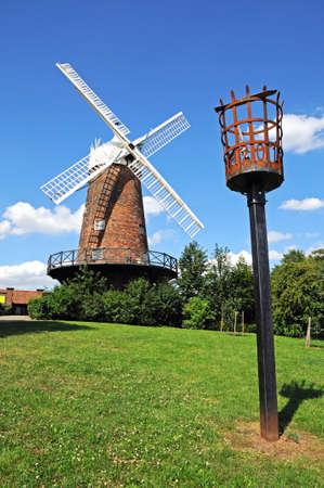 Windmill in the Sneinton district, Nottingham, Nottinghamshire, England, UK, Western Europe.の写真素材