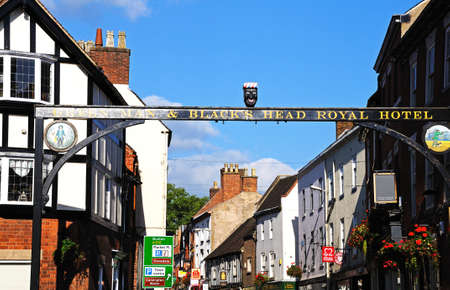 Sign for Green Man and Blackのeditorial素材