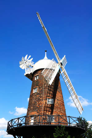 Windmill in the Sneinton district, Nottingham, Nottinghamshire, England, UK, Western Europe.の写真素材
