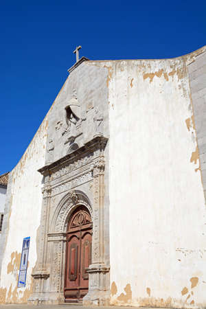 View of the Misericordia church (Igreja da Misericordia) in the old town, Tavira, Algarve, Portugal,...