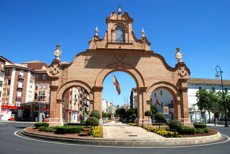 ANTEQUERA, SPAIN - AUGUST 08, 2008 - Puerta de Estepa, Antequera, Spain - August 08, 2008のeditorial素材