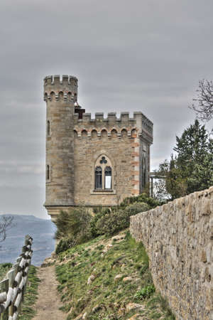 Magdala tower in Rennes le chateau, Franceのeditorial素材