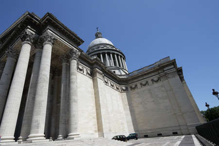 Pantheon monument in Paris, Franceのeditorial素材