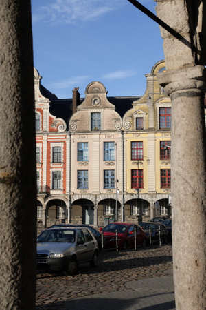 Arras great place, Nord region of France