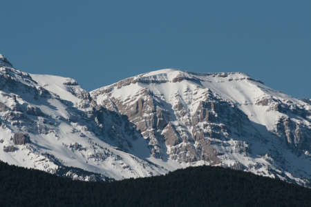 Pyrenean mountains in Catalonia, Spain