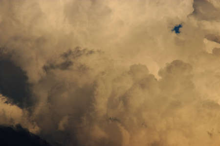 Cumulus clouds