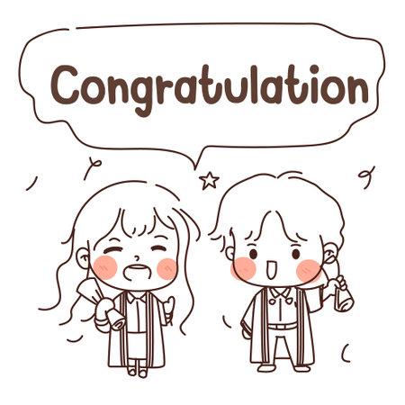 Studying and playing as a hobbyのイラスト素材