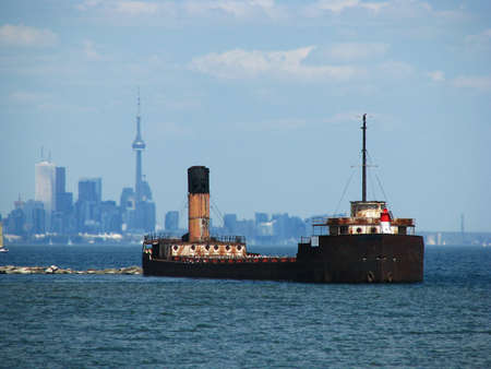 Old shipの写真素材