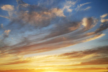 Sky during sunset 
