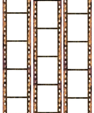 Grunge film framesの写真素材