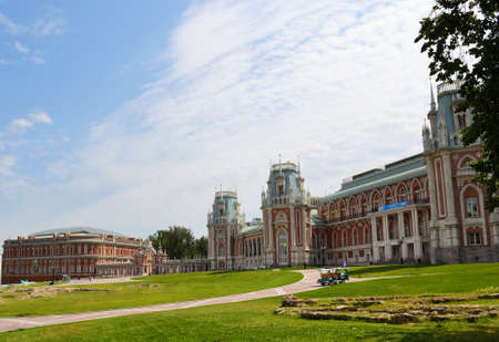 Tsaritsino Palace in Moscow, Russiaのeditorial素材