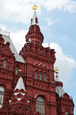 Historical museum in Moscowのeditorial素材