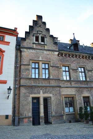 Old building in Prague Castleの写真素材